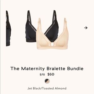 NWT Lively Maternity/Nursing Bralette Bundle